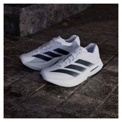 Chaussures Running adidas Adizero Boston 13 Blanc/Noir Homme