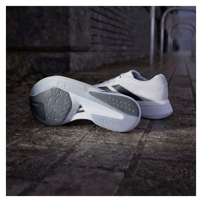 Chaussures Running adidas Adizero Boston 13 Blanc/Noir Homme