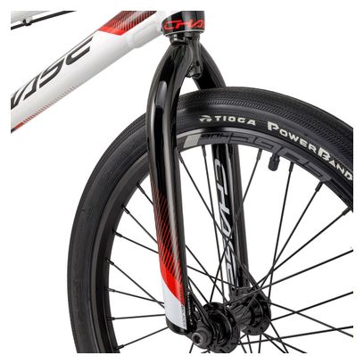 BMX Race Chase Edge Pro 20'' Blanc / Rouge 2022