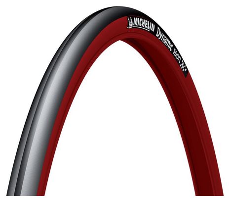 Neumático Michelin Dynamic Sport 700 X 23 Rígido Rojo