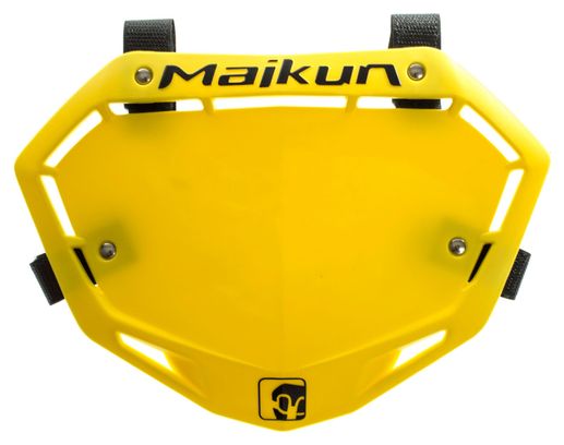 MAIKUN 3D Race Plate - Yellow