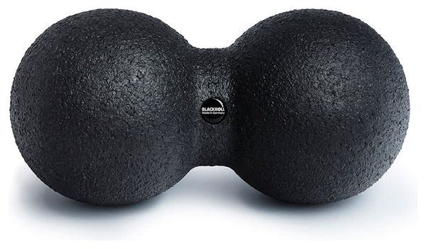 Balle de Massage Blackroll Duoball 12cm Noir