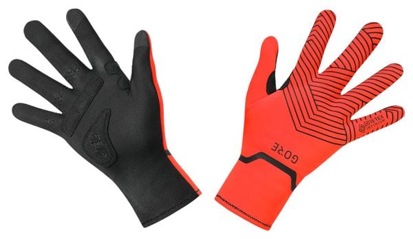 Gore Wear C3 Gore-Tex Infinium Stretch Mid Orange/Black Gloves