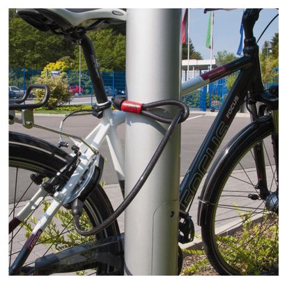 Abus 5850/5650/4960 Cable Lock 12 mm / 100 cm Nero