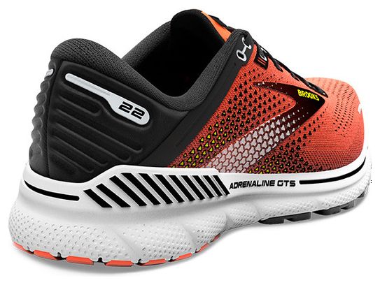 Chaussures de Running Brooks Adrenaline GTS 22 Orange Noir