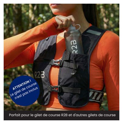 R2B Soft Flask 250 ML - Gourde Souple - Bouteille pliable - Flasque trial