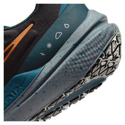 Chaussures de Running Nike Air Winflo 9 Shield Noir Vert Orange