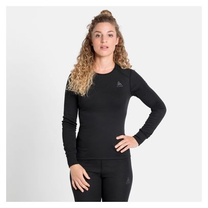 Maglia manica lunga Odlo Active Warm Eco Black Donna