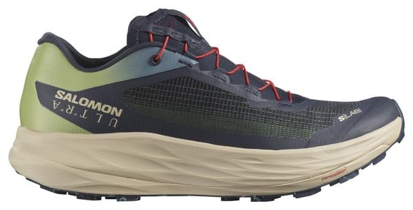 Chaussures de Trail Running Salomon S/LAB Ultra F.D.H Bleu Vert Unisexe