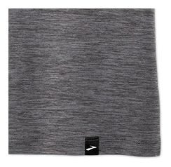 Brooks Luxe Run Grey Short Sleeve Jersey