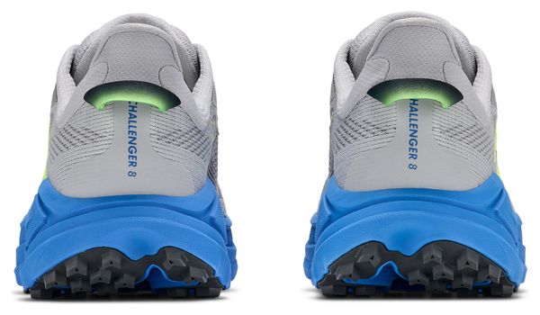 Hoka Challenger 8 trailschoenen grijs/blauw voor heren
