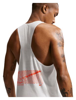 Nike AeroSwift White Men's Tank Top