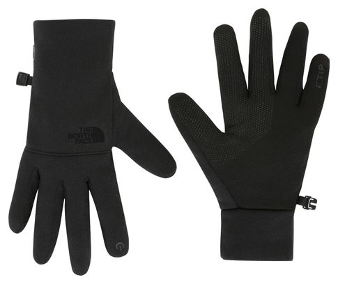 Die North Face Etip recycelte schwarze Handschuhe für Männer