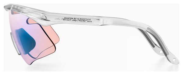Alba Optics Mantra Crystal Glossy Vzum F-Lens Flamingo Sunglasses