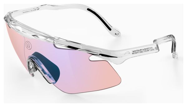 Alba Optics Mantra Crystal Glossy Vzum F-Lens Flamingo Sunglasses