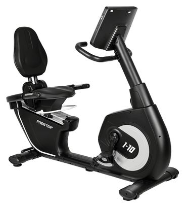 Vélo d'appartement inclinable I-10 Pro | Bluetooth Kinomap | Fitness Tech