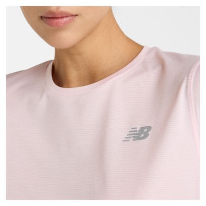 Kurzarm Trikot New Balance Sport Essentials Rosa Damen