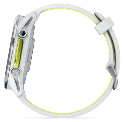 Montre GPS Garmin Forerunner 970 Blanc Titane Silver