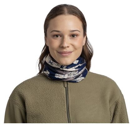 Buff Original EcoStretch Beige/Blue - Girocollo unisex
