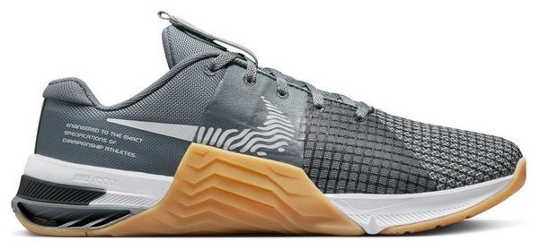 Zapatillas de entrenamiento Nike Metcon 8 Grey Gum