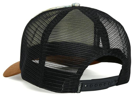 Dharco Peak Trucker Cap Green/White