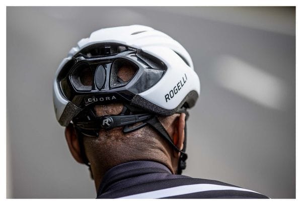 Casque Velo Rogelli Cuora - Unisexe - Blanc/Noir