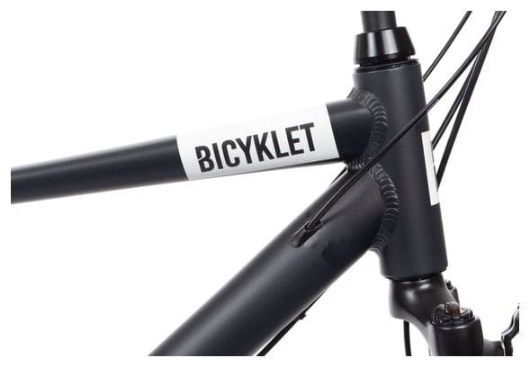 Bicyklet Leon City Bike Shimano Acera/Altus 8S 700 mm Black Matt