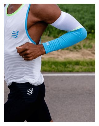 Compressport Armforce Sleeves Blue/Green