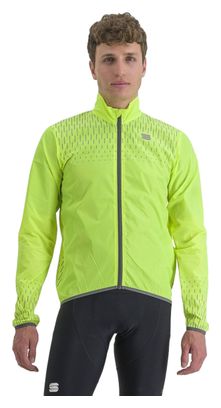 Giacca Sportful Reflex a manica lunga giallo fluo