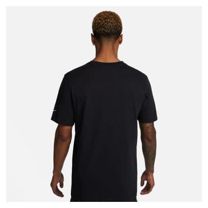 Camiseta de manga corta <strong>Nike Dri-Fit</strong> Run Division Negra