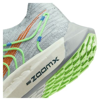 Nike Pegasus Turbo Flyknit Next Nature Grigio Verde Arancione Scarpe da corsa da donna