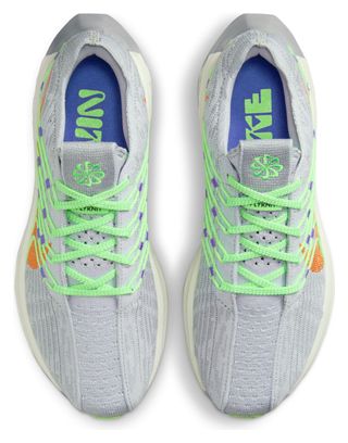 Nike Pegasus Turbo Flyknit Next Nature Grigio Verde Arancione Scarpe da corsa da donna