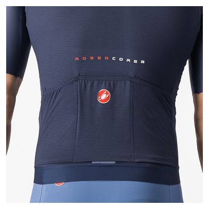 Castelli Aero Race 7.0 Short Sleeve Jersey Blue