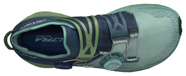 Altra Mont Blanc Boa Trail Shoes Blue Green Men's