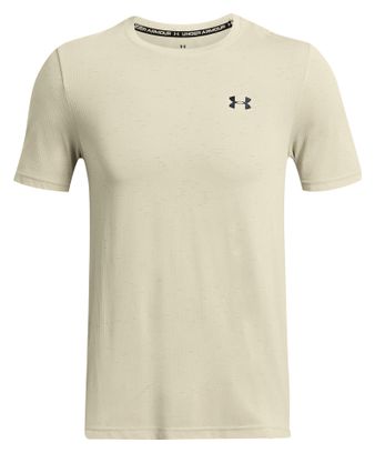 Maillot manches courtes Under Armour Vanish Seamless Beige Homme