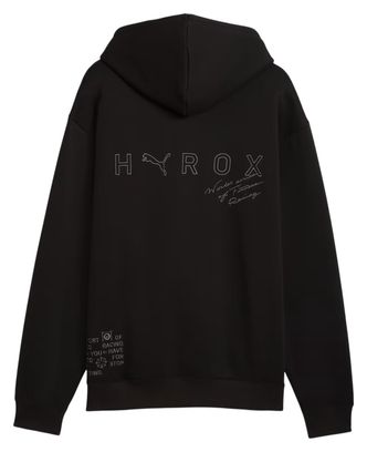 Felpa con cappuccio Puma x Hyrox nera da uomo