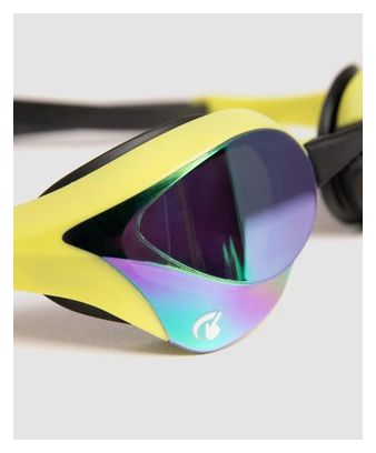 Arena Cobra Ultra Swipe Mirroir Swim Goggles Yellow Black Alltricks