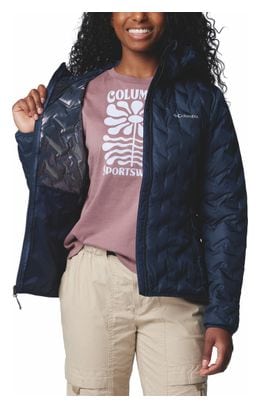 Chaqueta de plumón Columbia Delta Ridge II Azul para mujer