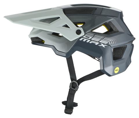 Mavic Deemax Trail Mountain Bike Helmet, Gray/Blue