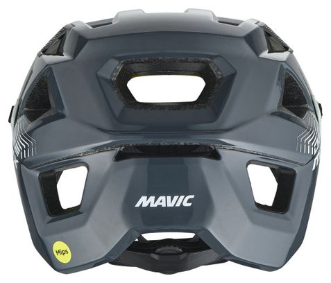 Mavic Deemax Trail Mountain Bike Helmet, Gray/Blue