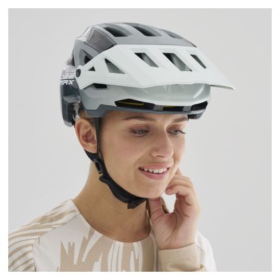 Mavic Deemax Trail Mountain Bike Helmet, Gray/Blue