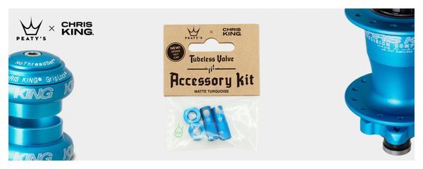 Kit Valves Tubeless Peaty's - Bourbon - Accessoires Vélo Neufs