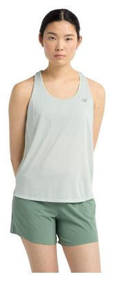Women's New Balance Athletics Green tank top