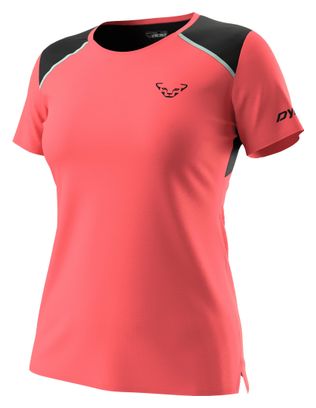 Maglia donna Dynafit Sky Pink a maniche corte