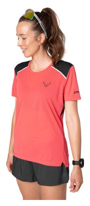 Maglia donna Dynafit Sky Pink a maniche corte