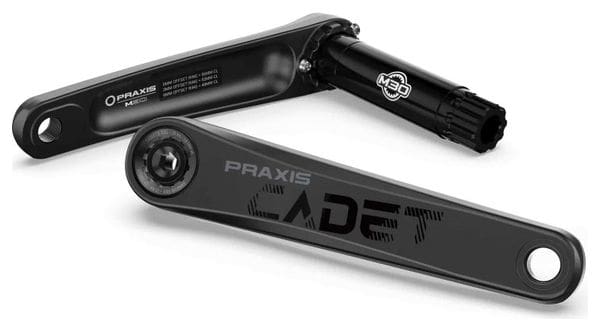 Praxis Cadet Aluminium M30 Kurbeln Schwarz