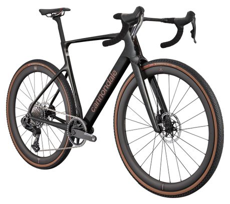 Bicicletta da corsa Cannondale SuperX 1 Sram Force XPLR AXS 13V 700mm Nero