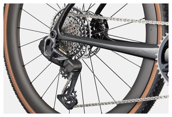 Bicicletta da corsa Cannondale SuperX 1 Sram Force XPLR AXS 13V 700mm Nero
