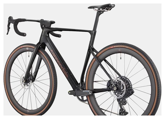 Bicicletta da corsa Cannondale SuperX 1 Sram Force XPLR AXS 13V 700mm Nero