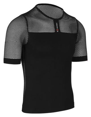 Assos Assosoires Superlight Base Layer Korte Mouwen Zwart